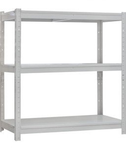 Shelving unit RMW3-2, 3 shelves, different sizes 80 kg