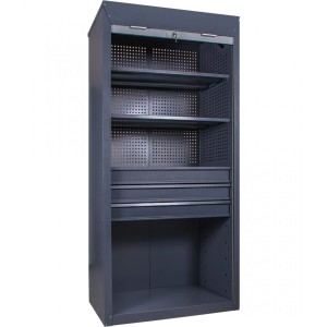Tool cabinet TC2-R-3P3S with drawers and roller shutter