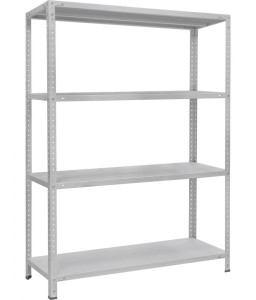 Shelving unit RMS4 1500x1000x300/400/500/600, 4 shelves 120 kg