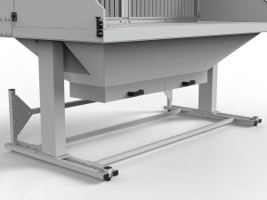 Stół szlifierski 2000mm ze stałą wysokością
