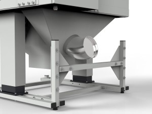 Stół szlifierski 1000mm z elektryczną regulacją wysokości