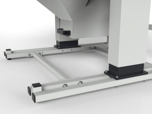 Stół szlifierski 1000mm z elektryczną regulacją wysokości