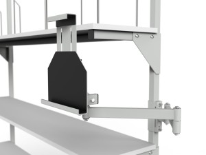 SPR picking table with tablet holder, shelves and drawer