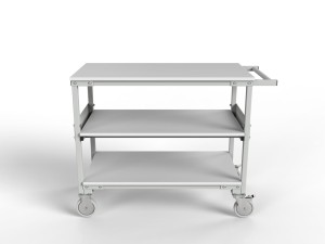 Wózek magazynowy WE z trzema półkami