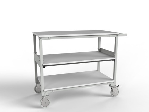 Wózek magazynowy WE z trzema półkami