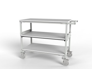 Wózek magazynowy WE z trzema półkami