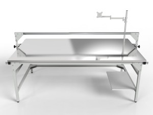 SMW measuring table 2200x1200 mm with calipers guide