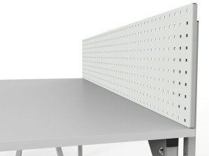 SMW 2000/1500x900x800 mm workbench with perforated wall