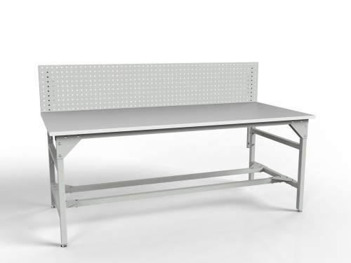 SMW 2000/1500x900x800 mm workbench with perforated wall