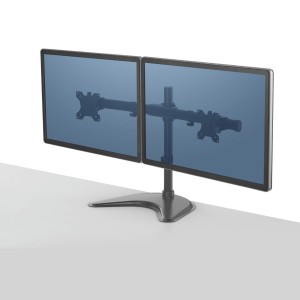 Seasa freestanding arm for 2 monitors horizontal