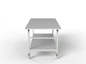 Mobilny stół roboczy 2500x1000 mm o powiększonym blacie