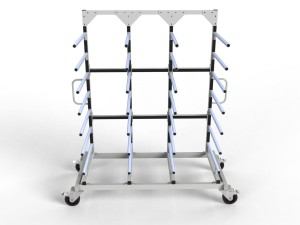 Wózek Lakierniczy Suszarniczy Półkowy 7 półek