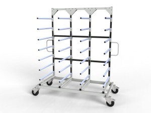 Wózek Lakierniczy Suszarniczy Półkowy 7 półek