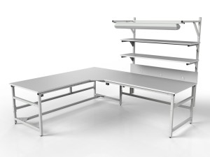 Table unit ZSMWPC-2326, available in standard and ESD versions