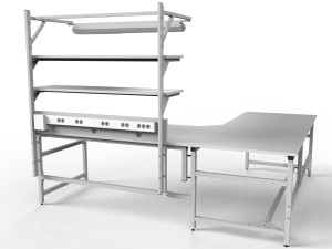 Table unit ZSMWPC-2326, available in standard and ESD versions
