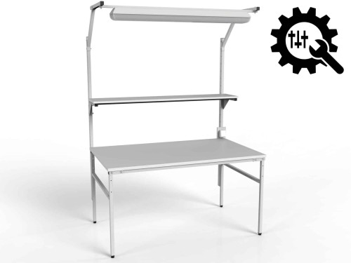 Sample configuration of the SM assembly table