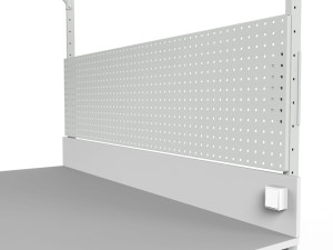 Stół warsztatowy SMWPKC 2000/1500x900x800 mm ścianka perforowana