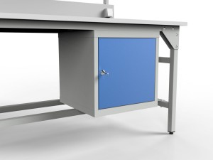 Stół warsztatowy SMWPKC 2000/1500x900x800 mm szafka podblatowa