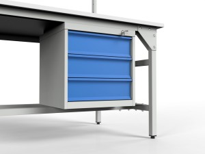 Stół warsztatowy SMWK1C 2000/1500x900x800 mm szafka podblatowa