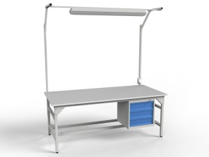 Stół warsztatowy SMWK1C 2000/1500x900x800 mm
