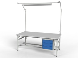 Stół warsztatowy SMWK1C 2000/1500x900x800 mm