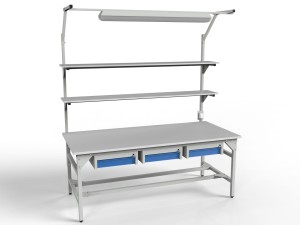 Stół warsztatowy SMWPK6C 2000x900x800 mm