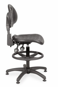 Lab ring base industrial chair