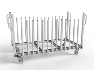 Paint trolley WE-12963 with detachable arms