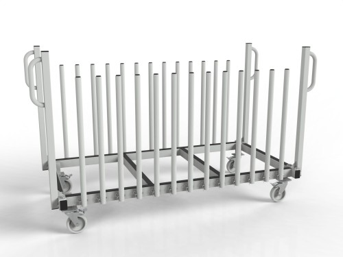 Paint trolley WE-12963 with detachable arms