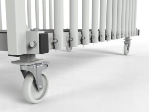 Paint trolley WE-12963 with detachable arms