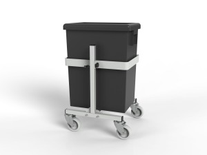 Waste sorting trolley WO-14700