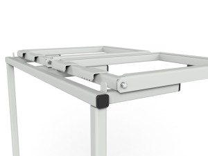 Mobile stand WO-14254 for two 120L waste bags