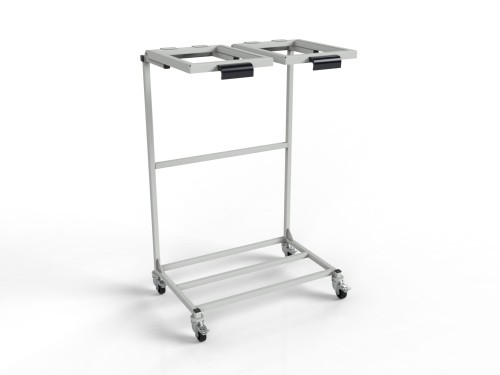 Mobile stand WO-14254 for two 120L waste bags