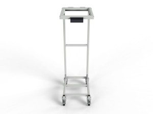 Mobile stand WO-15546 for a 120L waste bag