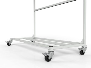 Mobile stand WO-15545 for three 120L waste bags