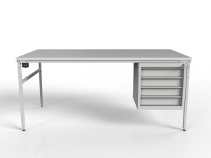 ESD Table with four drawers