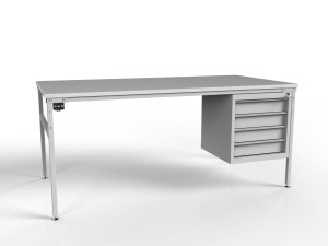 ESD Table with four drawers
