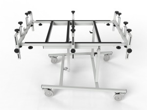 Frame for mounting control and electrical cabinets with an inclination of 80° SMR-SPEC-02748