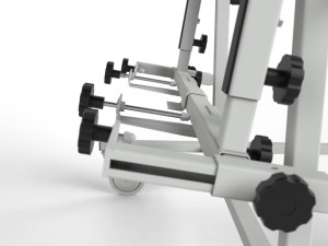 Frame for mounting control and electrical cabinets with an inclination of 80° SMR-SPEC-02748