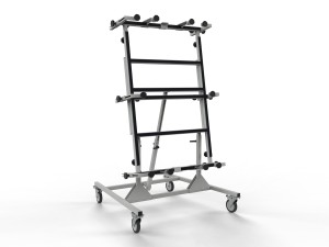 Frame for mounting control and electrical cabinets with an inclination of 80° SMR-SPEC-02748