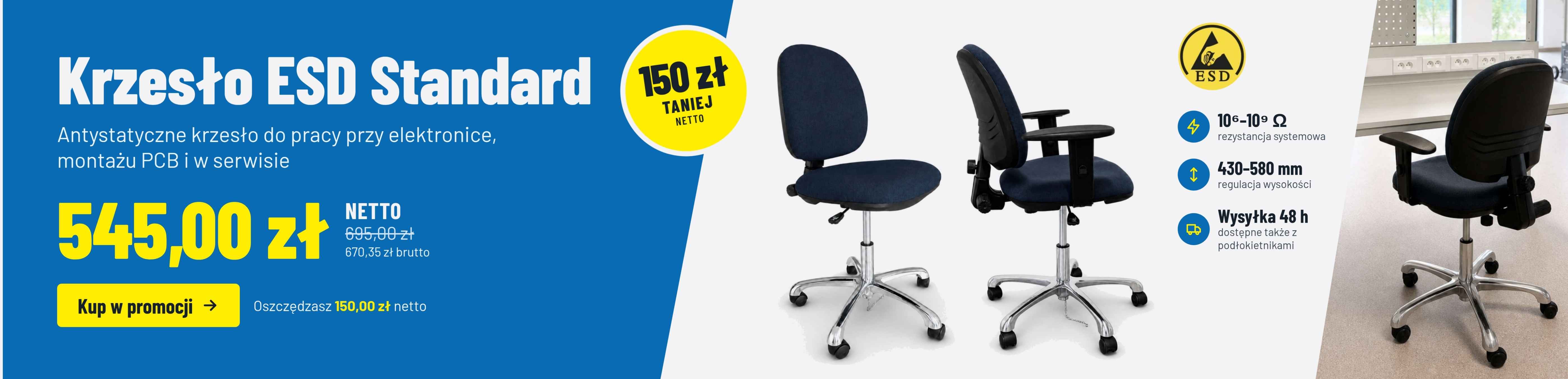 Krzesło ESD promocja